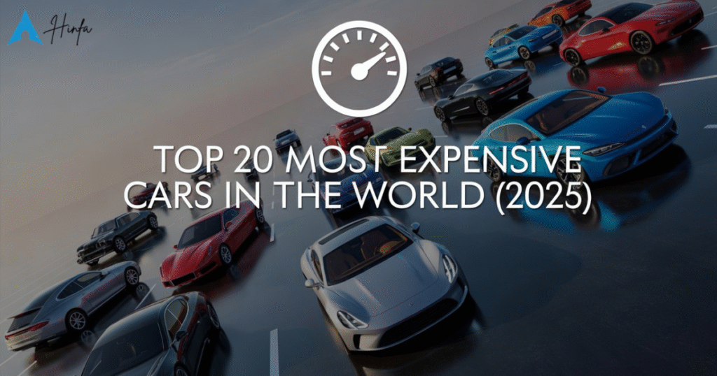 Top 20 Most Expensive Cars in the World (2025)
